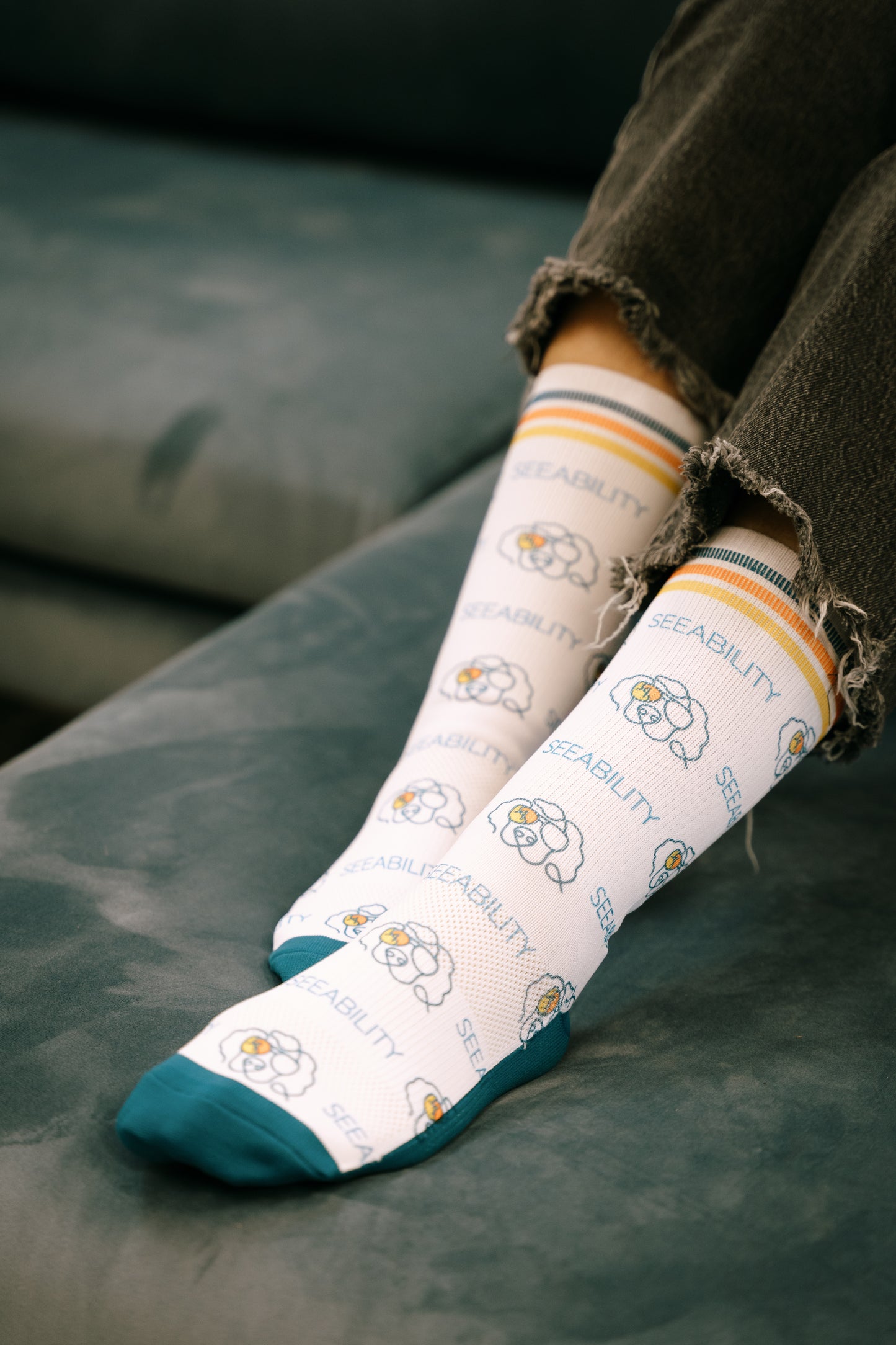 SEEABILITY Print All Purpose Performance Socks