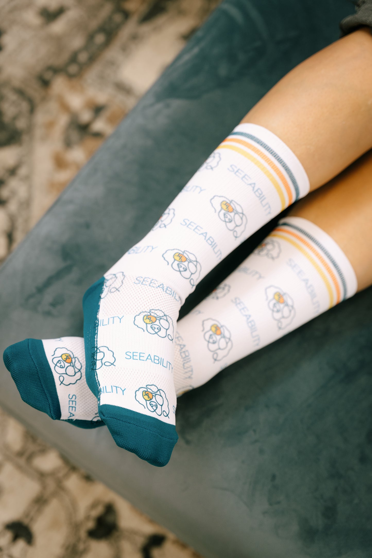 SEEABILITY Print All Purpose Performance Socks